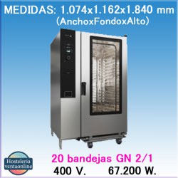 HORNO ELECTRICO FAGOR CPW-202-E R SW S T